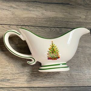 Christopher Radko Holiday Celebrations Gravy Boat